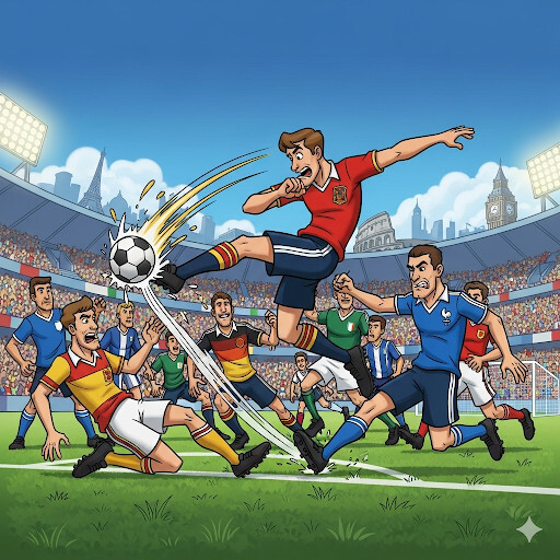 유럽과 아시아 축구전술 비교 1 (추구, 동향)