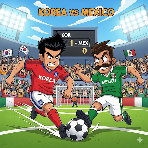 🇰🇷 한국 vs 🇲🇽 멕시코 A매치 프리뷰