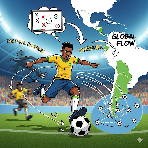 남미 축구 전술 변화