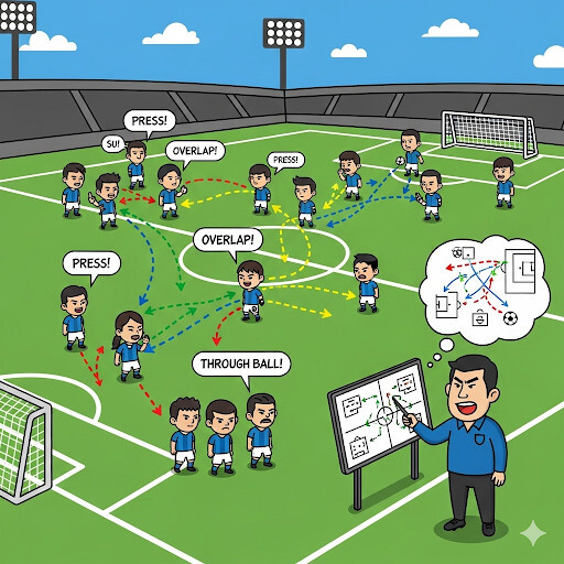 아시아 축구 전술