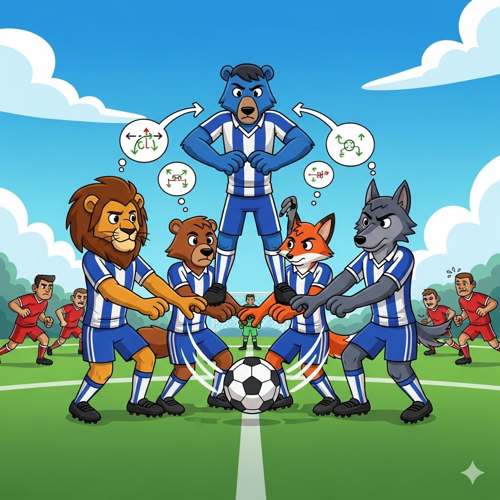 목적 있는 점유율 축구